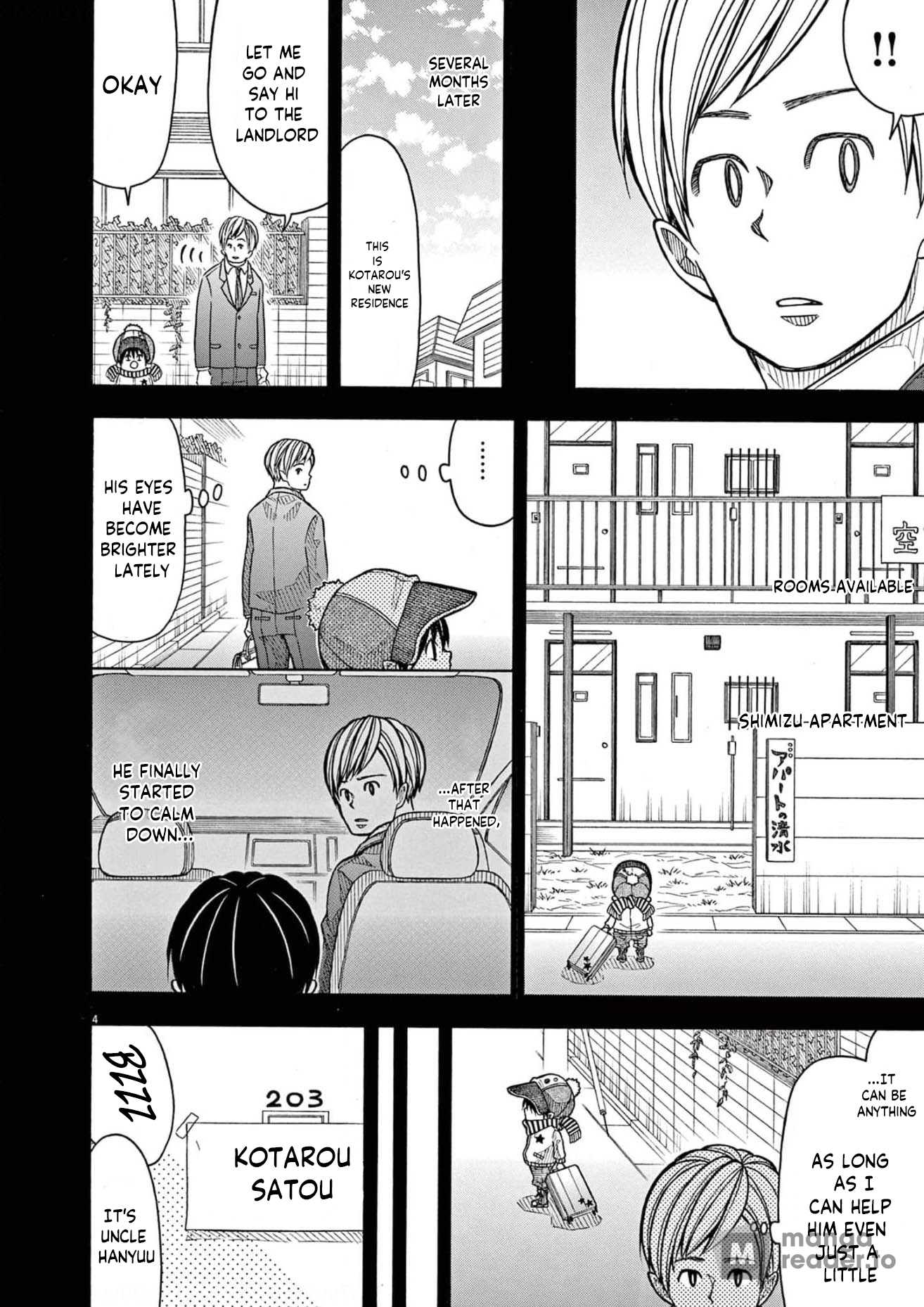 Kotaro Lives Alone, Chapter 122 image 016